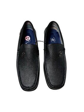 Beverly Hills Polo Club Edwin Black Loafers Mens Size 12 M
